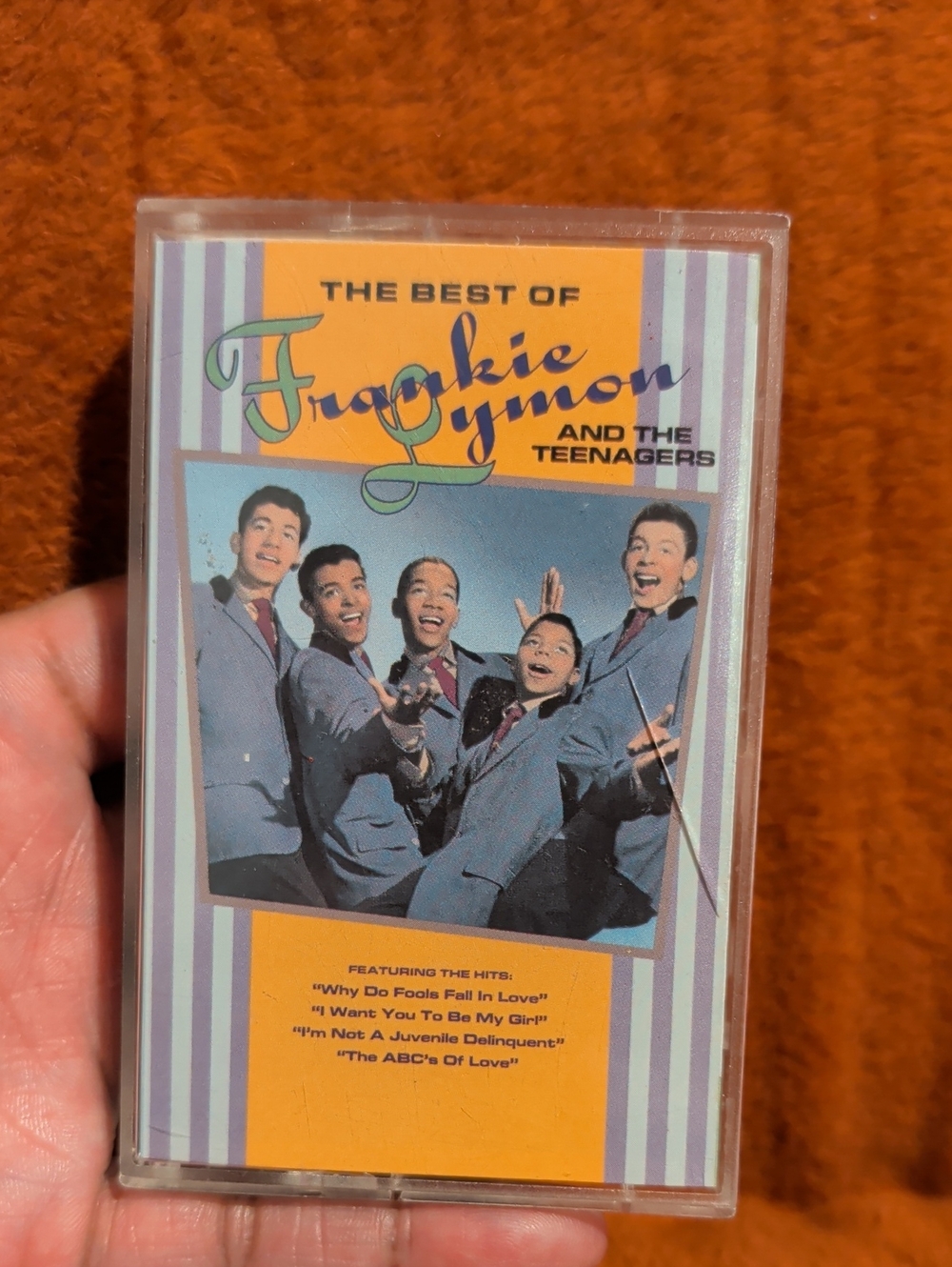 The Best of Frankie Lymon and The Teenagers Cassette Tape